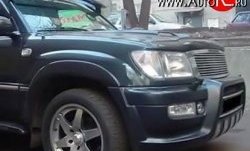 18 449 р. Передний бампер DAKAR Toyota Land Cruiser 100 дорестайлинг (1998-2002) (Неокрашенный)  с доставкой в г. Вологда. Увеличить фотографию 2