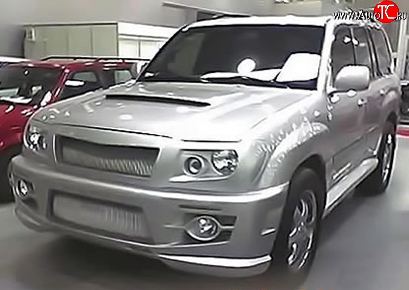 16 499 р. Передний бампер HUNTER Toyota Land Cruiser 100 дорестайлинг (1998-2002) (Неокрашенный)  с доставкой в г. Вологда
