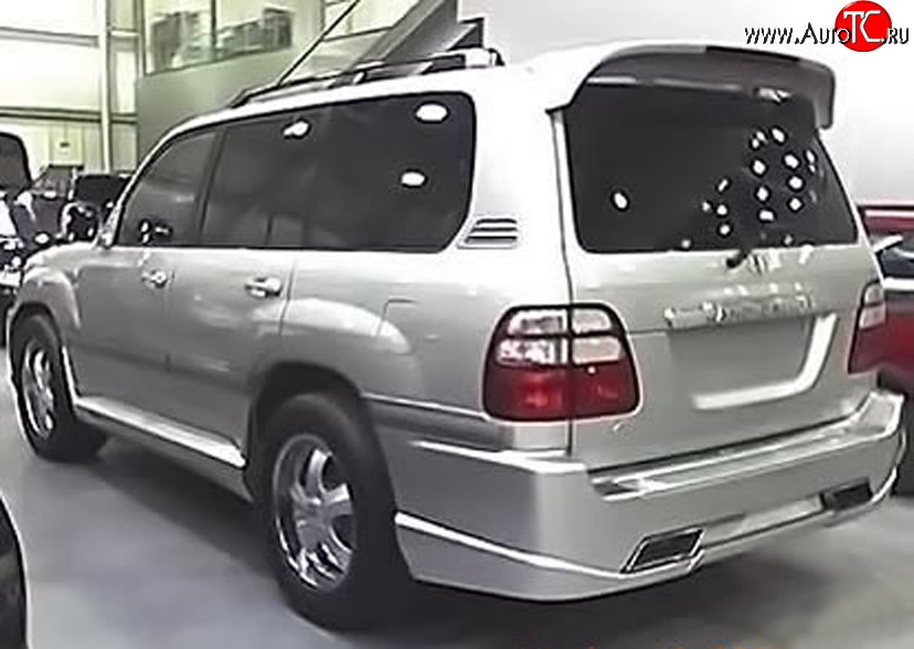 16 499 р. Задний бампер HUNTER Toyota Land Cruiser 100 дорестайлинг (1998-2002) (Неокрашенный)  с доставкой в г. Вологда