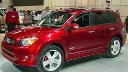 8 949 р. Накладка ORIGINAL на передний бампер Toyota RAV4 XA305 5 дв. дорестайлинг (2005-2009) (Неокрашенная)  с доставкой в г. Вологда. Увеличить фотографию 2