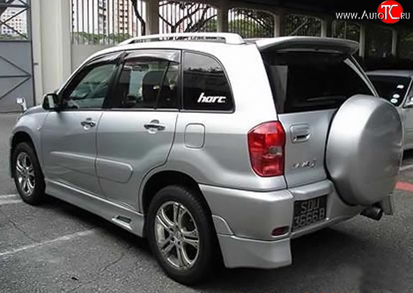 8 949 р. Пороги накладки Sport Toyota RAV4 CA20 5 дв. дорестайлинг (2000-2003) (Неокрашенные)  с доставкой в г. Вологда