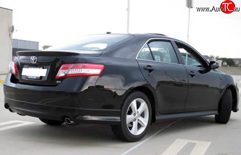 8 949 р. Накладка заднего бампера Sport Edition Toyota Camry XV40 рестайлинг (2009-2011) (Неокрашенная)  с доставкой в г. Вологда