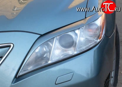 2 549 р. Реснички Sport Edition рестайлинг (09-11) Toyota Camry XV40 рестайлинг (2009-2011) (Неокрашенные)  с доставкой в г. Вологда