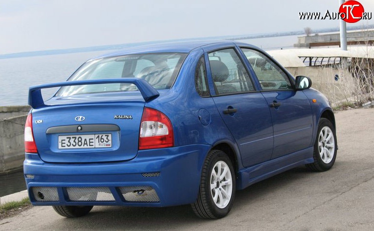 3 399 р. Спойлер Кубок DM Лада Калина 1118 седан (2004-2013) (Неокрашенный)  с доставкой в г. Вологда