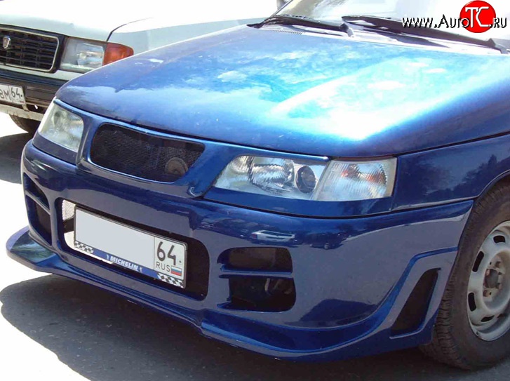 949 р. Решётка радиатора M-VRS Лада 2110 седан (1995-2007) (Неокрашенная)  с доставкой в г. Вологда
