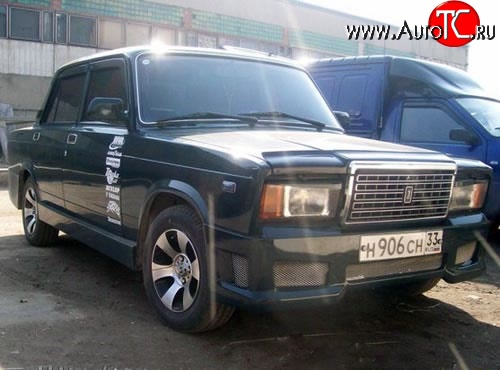 4 749 р. Передний бампер Elegance Лада 2106 (1975-2005) (Неокрашенный)  с доставкой в г. Вологда