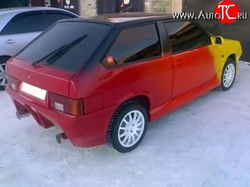 7 699 р. Задний бампер Варяг  Лада 2108 - 2109 (Неокрашенный)  с доставкой в г. Вологда