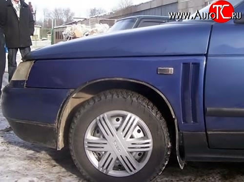 5 449 р. Передние крылья Dakar Лада 2110 седан (1995-2007) (Неокрашенные)  с доставкой в г. Вологда