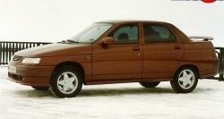 489 р. Комплект накладок заднего ромбового стекла Кураж Лада 2110 седан (1995-2007) (Неокрашенные)  с доставкой в г. Вологда. Увеличить фотографию 2