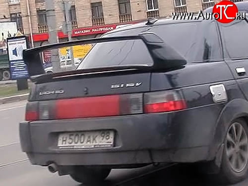 4 199 р. Спойлер WRC Evo Лайт Лада 2110 седан (1995-2007) (Неокрашенный)  с доставкой в г. Вологда