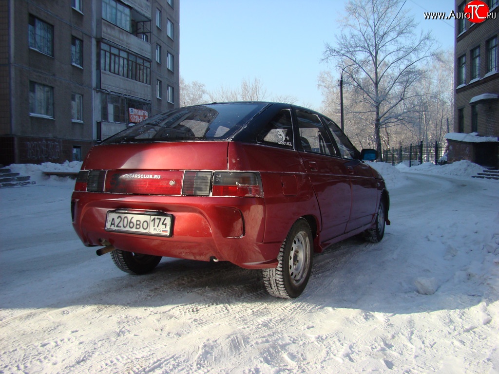 2 949 р. Задний бампер Street Лада 2112 хэтчбек (1999-2008) (Неокрашенный)  с доставкой в г. Вологда