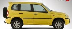 4 499 р. Комплект накладок на двери Ниагара Chevrolet Niva 2123 дорестайлинг (2002-2008) (Неокрашенные)  с доставкой в г. Вологда. Увеличить фотографию 2