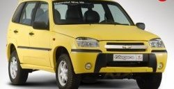 699 р. Реснички Ниагара Chevrolet Niva 2123 дорестайлинг (2002-2008) (Неокрашенные)  с доставкой в г. Вологда. Увеличить фотографию 2