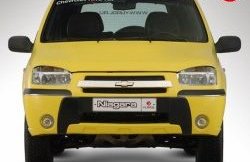 699 р. Реснички Ниагара Chevrolet Niva 2123 дорестайлинг (2002-2008) (Неокрашенные)  с доставкой в г. Вологда. Увеличить фотографию 3