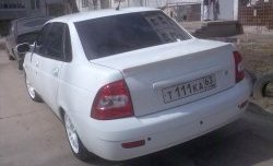 1 649 р. Лип спойлер Super-Style  Лада Приора  2170 (2007-2014) седан дорестайлинг (Неокрашенный)  с доставкой в г. Вологда. Увеличить фотографию 3