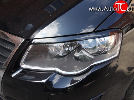 1 079 р. Реснички Sport Volkswagen Passat B6 универсал (2005-2010)  с доставкой в г. Вологда