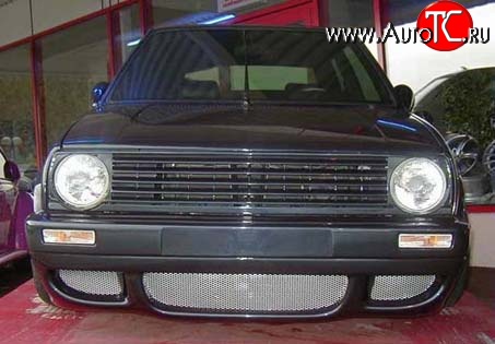 7 519 р. Накладка переднего бампера OldWise V2 Volkswagen Golf 2 (1983-1992)  с доставкой в г. Вологда