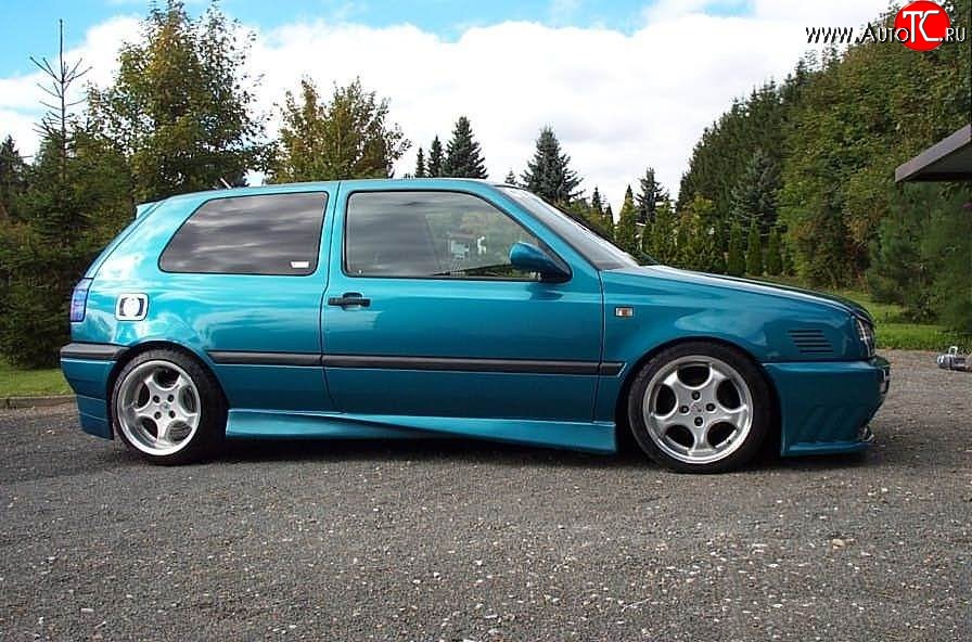 4 399 р. Пороги накладки Power Style Volkswagen Golf 3 (1991-1998)  с доставкой в г. Вологда