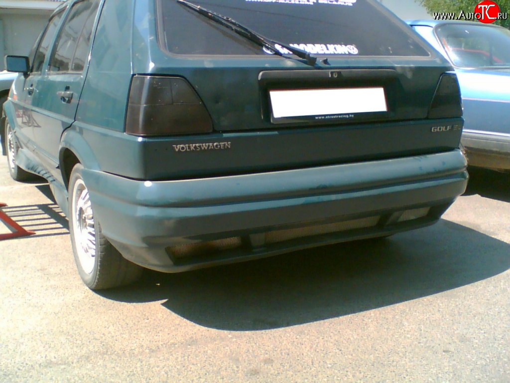 6 299 р. Задний бампер Rieger Volkswagen Golf 2 (1983-1992)  с доставкой в г. Вологда