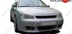1 279 р. Длинная ресничка на фары Rieger Volkswagen Passat B5 универсал дорестайлинг (1996-2000)  с доставкой в г. Вологда. Увеличить фотографию 2