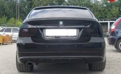5 999 р. Накладка заднего бампера AC SHNITZER BMW 3 серия E90 седан дорестайлинг (2004-2008) (Неокрашенный)  с доставкой в г. Вологда. Увеличить фотографию 2