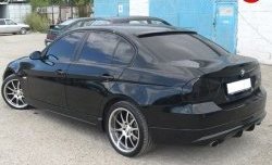 5 999 р. Накладка заднего бампера AC SHNITZER BMW 3 серия E90 седан дорестайлинг (2004-2008) (Неокрашенный)  с доставкой в г. Вологда. Увеличить фотографию 3