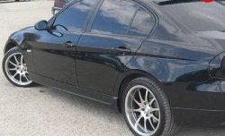 5 099 р. Пороги накладки AC Shnitzer  BMW 3 серия ( E90,  E91) (2004-2012) седан дорестайлинг, седан рестайлинг, универсал рестайлинг (Неокрашенные)  с доставкой в г. Вологда. Увеличить фотографию 2