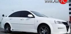 9 799 р. Передний бампер Rieger Chevrolet Lacetti седан (2002-2013) (Неокрашенный)  с доставкой в г. Вологда. Увеличить фотографию 3