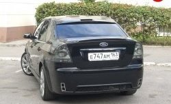5 399 р. Козырёк на заднее стекло Concept (с вырезом) Ford Focus 2 седан рестайлинг (2007-2011) (Неокрашенный)  с доставкой в г. Вологда. Увеличить фотографию 4