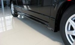 5 399 р. Пороги накладки Mugen Honda Civic FD седан дорестайлинг (2005-2008) (Неокрашенные)  с доставкой в г. Вологда. Увеличить фотографию 2