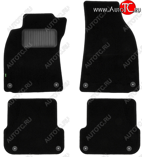 620 р. Коврик в салони Autofamily 4 шт. (текстиль) Alfa Romeo 147 937A дорестайлинг, хэтчбэк 3 дв. (2000-2004) (Бежевые)  с доставкой в г. Вологда