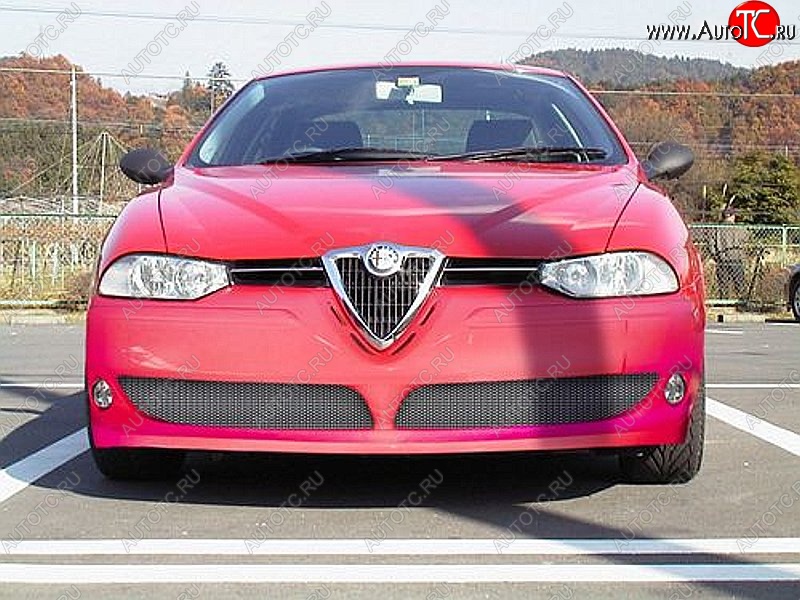 9 649 р. Передний бампер CT Alfa Romeo 156 932 дорестайлинг, седан (1996-2002) (Неокрашенный)  с доставкой в г. Вологда