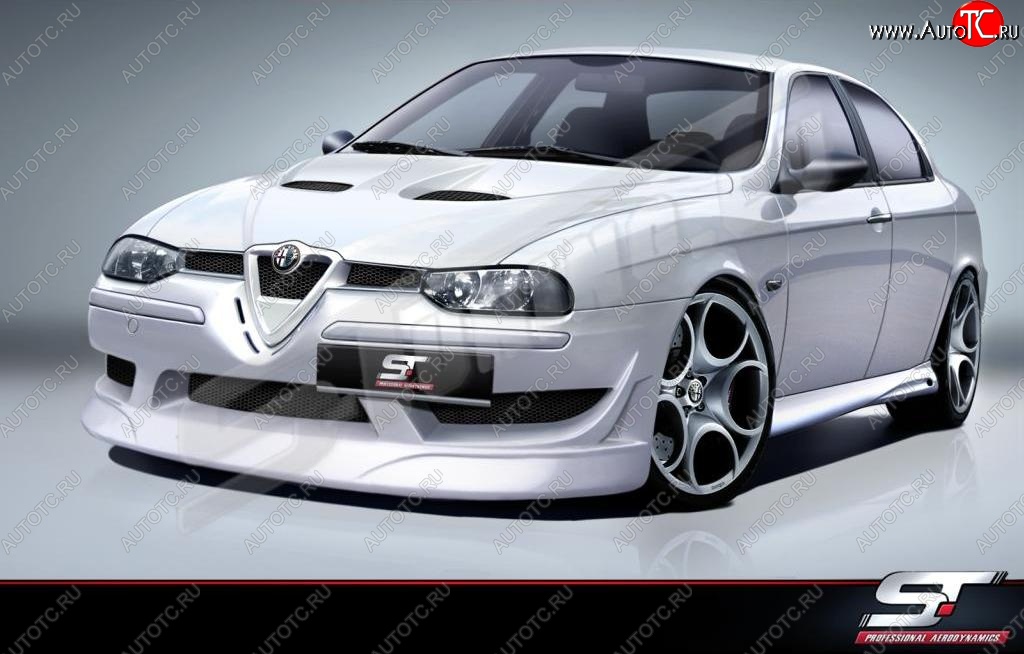 28 999 р. Передний бампер ST Alfa Romeo 156 932 дорестайлинг, седан (1996-2002)  с доставкой в г. Вологда