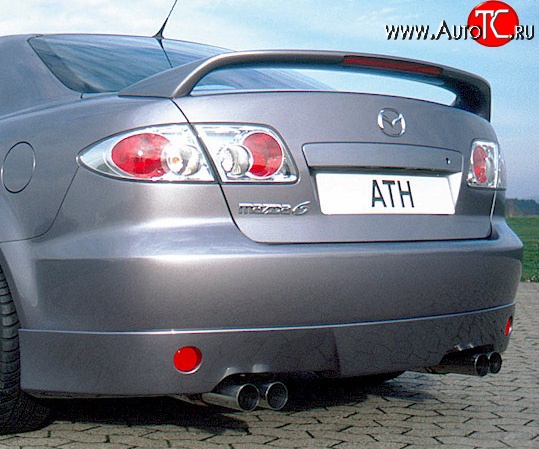 5 949 р. Спойлер ATH Mazda 6 GG седан дорестайлинг (2002-2005) (Неокрашенный)  с доставкой в г. Вологда