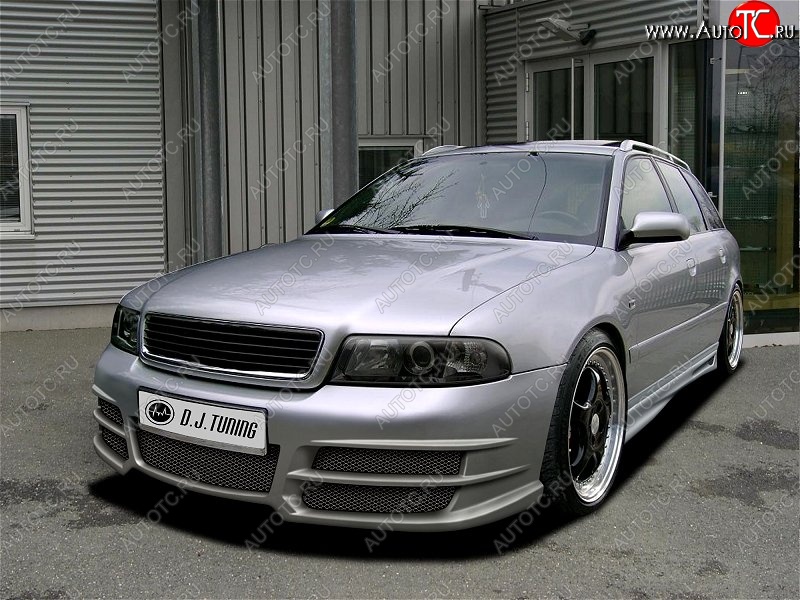 25 899 р. Передний бампер D.J. v2 Audi A4 B5 8D5 универсал 2-ой рестайлинг (1999-2001)  с доставкой в г. Вологда