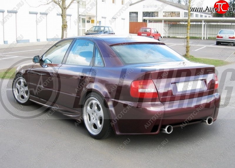 25 899 р. Задний бампер D.J. Audi A4 B5 8D2 седан 2-ой рестайлинг (1999-2001)  с доставкой в г. Вологда