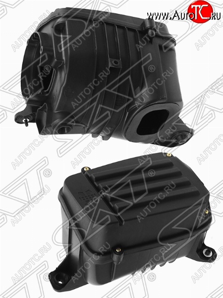 2 289 р. Корпус воздушного фильтра SAT (1.6/2.0L под круглый фильтр)  Audi A3 ( 8P1 хэтчбэк 3 дв.,  8PA хэтчбэк 5 дв.) (2003-2013), Skoda Octavia  A5 (2004-2008), Volkswagen Caddy  2K (2003-2010), Volkswagen Golf ( 5,  6) (2003-2014), Volkswagen Jetta  A5 (2005-2011), Volkswagen Passat  B6 (2005-2011), Volkswagen Touran  1T (2003-2010)  с доставкой в г. Вологда