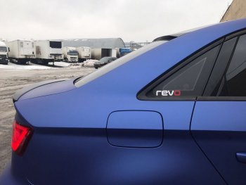 3 399 р. Лип спойлер АВТОКРАТ Audi A3 8VS седан дорестайлинг (2012-2016) (Неокрашенный)  с доставкой в г. Вологда. Увеличить фотографию 4