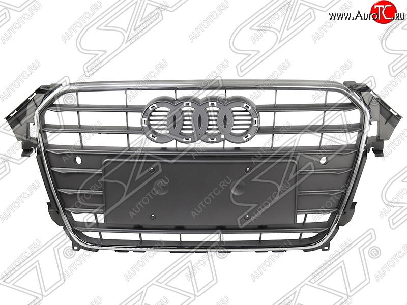 13 549 р. Решетка радиатора SAT  Audi A4  B8 (2011-2015) рестайлинг, седан, рестайлинг, универсал (Неокрашенная)  с доставкой в г. Вологда