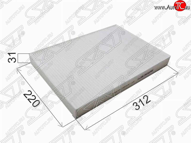 329 р. Фильтр салонный SAT (угольный, 220х312х31 mm)  Audi A4  B9 (2016-2020), Audi A5  F5 (2016-2020), Audi A7  4K (2018-2023), Audi Q5  FY (2017-2022), Audi Q7  4M (2015-2022), Porsche Cayenne  PO536 (2018-2025)  с доставкой в г. Вологда