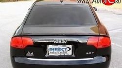 5 949 р. Лип спойлер ABT Audi A4 B7 седан (2004-2008) (Неокрашенный)  с доставкой в г. Вологда. Увеличить фотографию 2