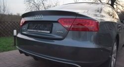 3 999 р. Лип спойлер CT Audi A5 8T дорестайлинг, лифтбэк (2007-2011) (Неокрашенный)  с доставкой в г. Вологда. Увеличить фотографию 7