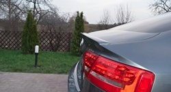 3 999 р. Лип спойлер CT Audi A5 8T дорестайлинг, лифтбэк (2007-2011) (Неокрашенный)  с доставкой в г. Вологда. Увеличить фотографию 8