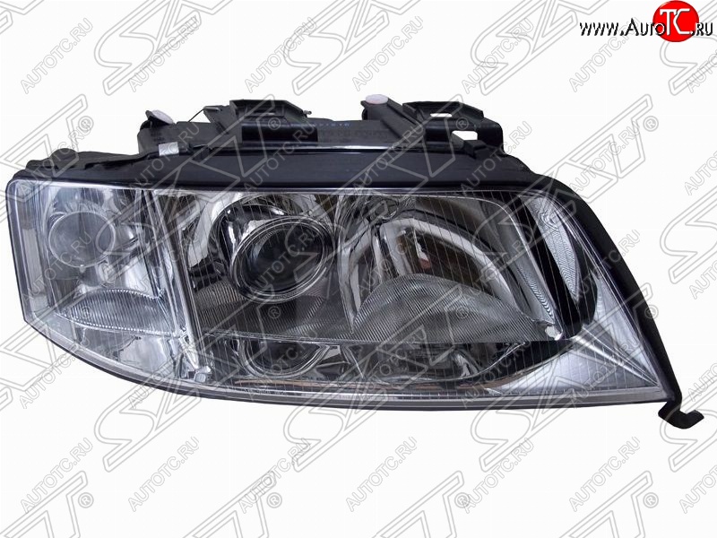 12 749 р. Правая фара передняя SAT Audi A6 C5 дорестайлинг, седан (1997-2001)  с доставкой в г. Вологда