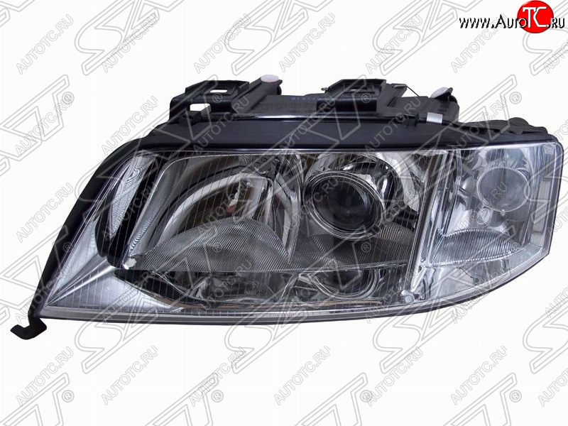 12 749 р. Левая фара передняя SAT Audi A6 C5 дорестайлинг, седан (1997-2001)  с доставкой в г. Вологда