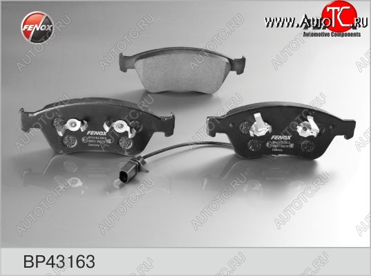 2 799 р. Колодка переднего дискового тормоза FENOX Audi A6 C6 дорестайлинг, универсал (2004-2008)  с доставкой в г. Вологда