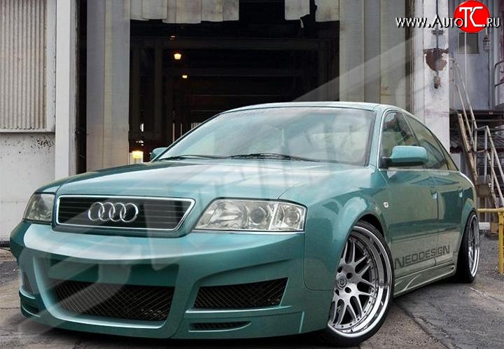 7 299 р. Передний бампер Neodesign Audi A6 C5 дорестайлинг, седан (1997-2001)  с доставкой в г. Вологда