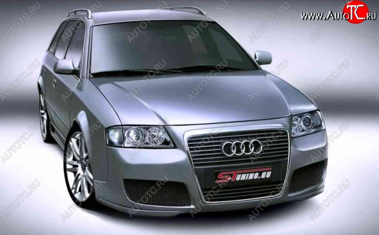 25 899 р. Передний бампер Rieger Audi A6 C5 дорестайлинг, седан (1997-2001)  с доставкой в г. Вологда