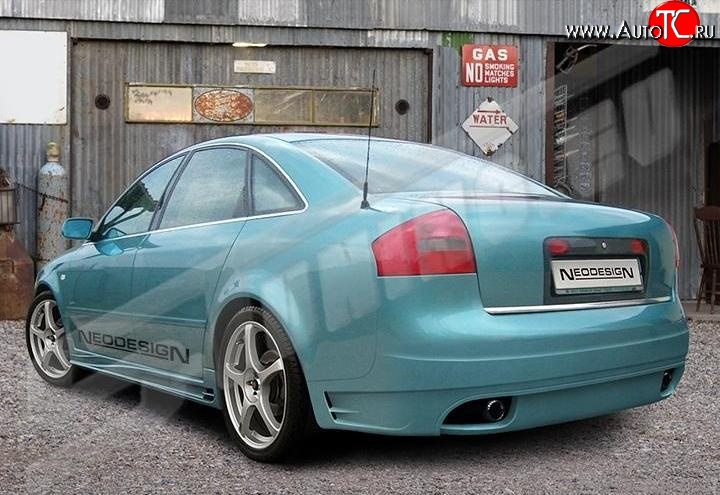 7 299 р. Задний бампер Neodesign Audi A6 C5 дорестайлинг, седан (1997-2001)  с доставкой в г. Вологда