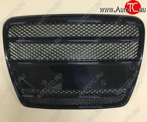 4 399 р. Решётка радиатора CT Audi A6 C6 дорестайлинг, седан (2004-2008) (Неокрашенная)  с доставкой в г. Вологда